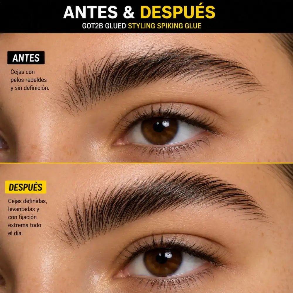 GOT2B, FIJACION EXTREMA PARA CEJAS Y PEINADOS