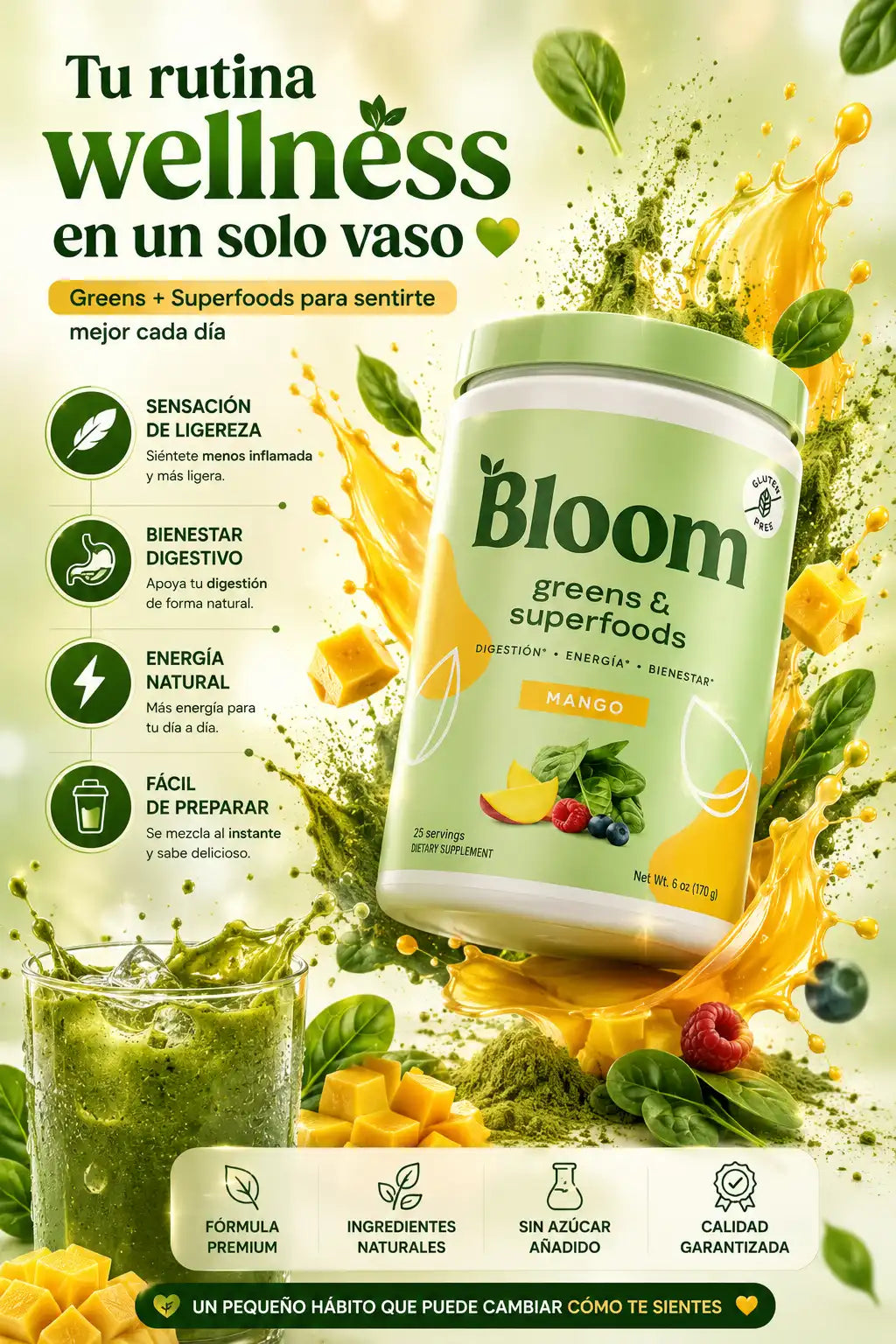 BLOOM GREENS & SUPERFOODS